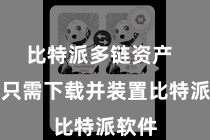 比特派多链资产  用户只需下载并装置比特派软件